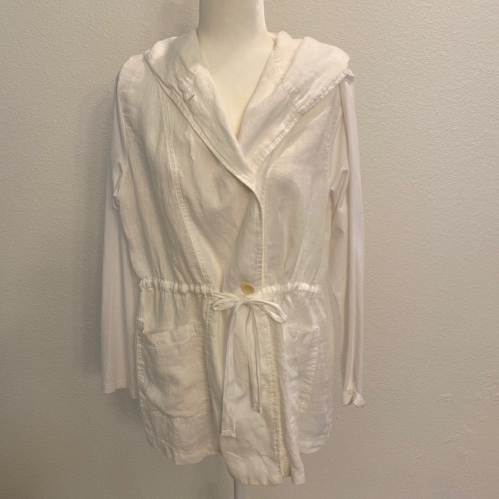 Flax Drawstring Jacket - image 1